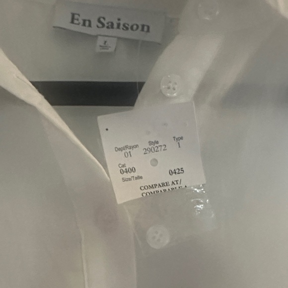 En Saison White Floral Mini Dress - Picture 2 of 7